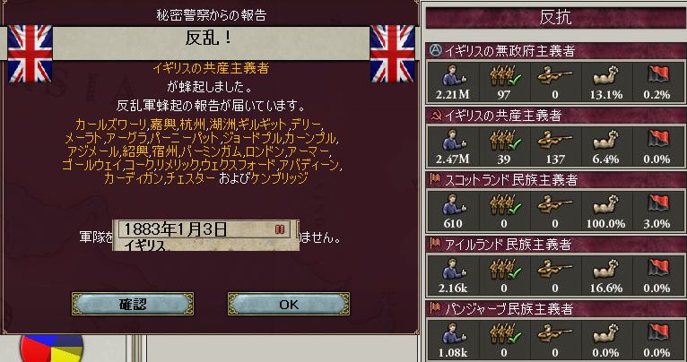 運河のために支配する